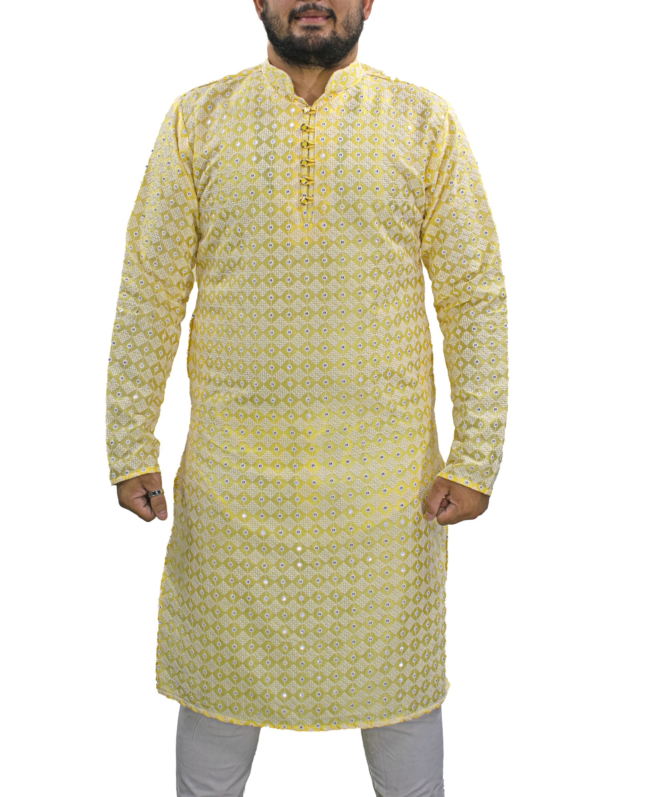 Diamond Symphony Chikankari Kurta